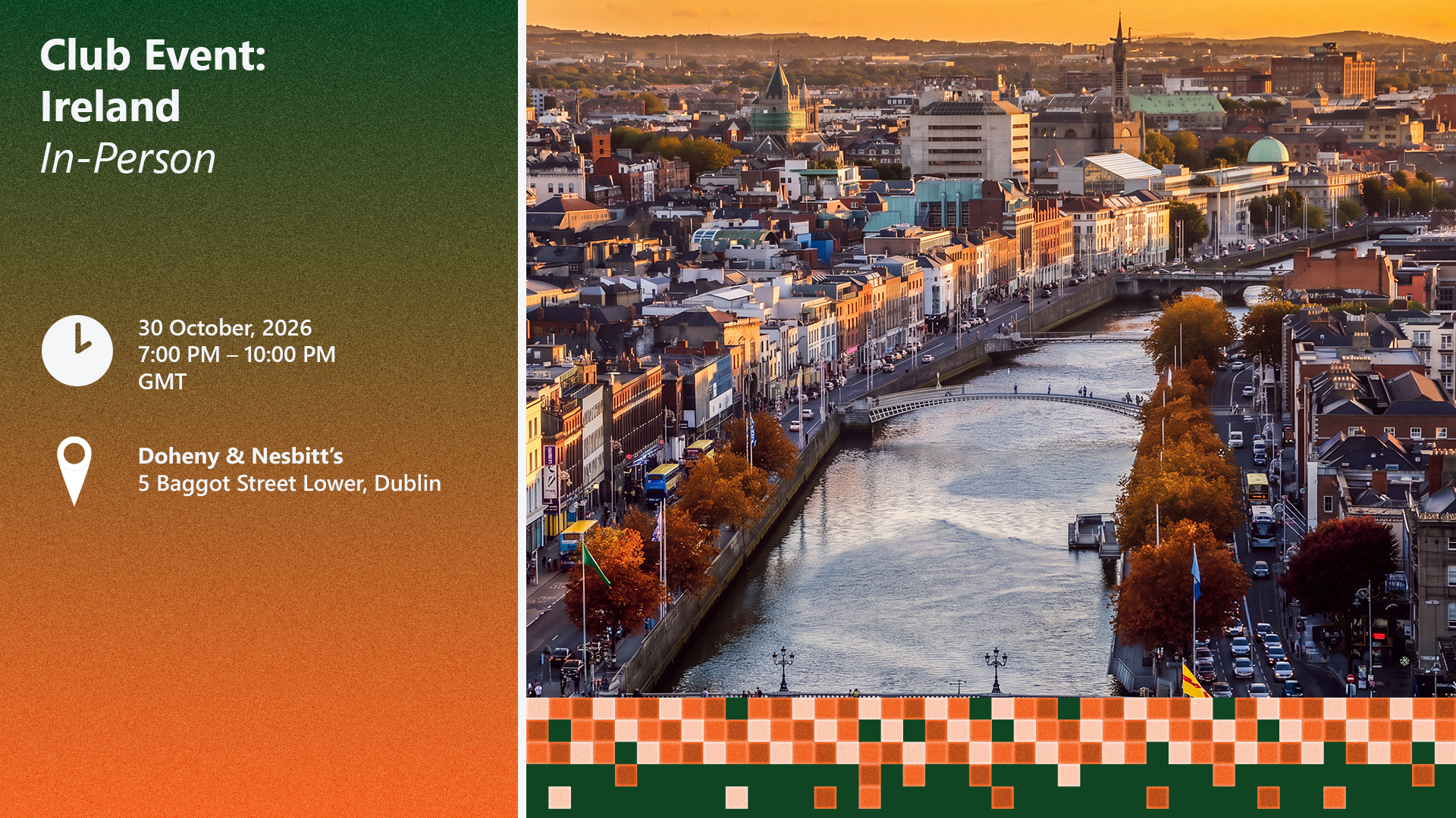 Annual Ireland Club Social