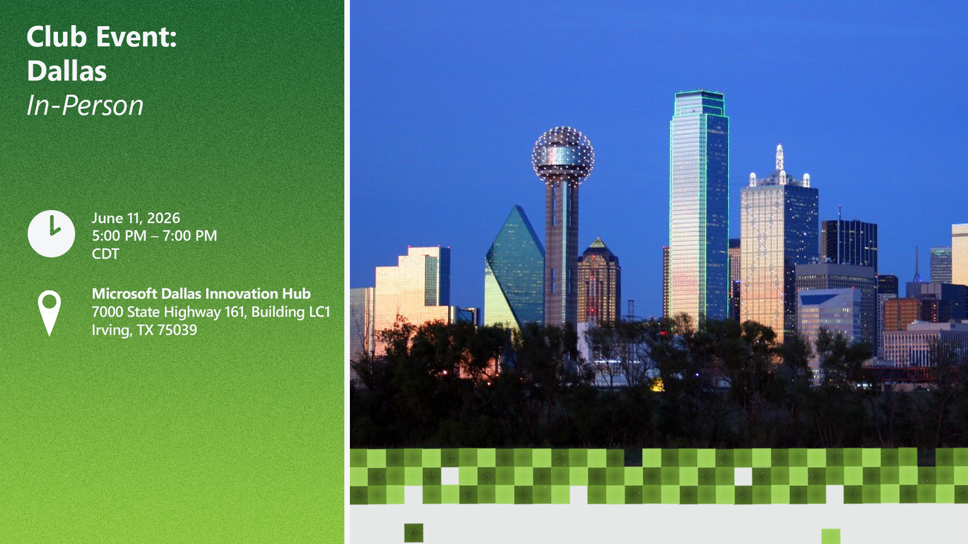 Dallas Alumni Gathering at the Microsoft Innovation Hub